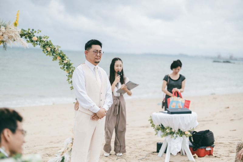 司会者、牧師、音楽のBGMなど可能