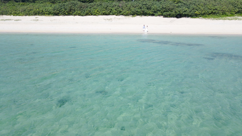 琉球エンターテイメント(琉球ウェディング・studioCASA)_ドローン撮影できる