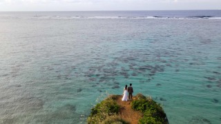 ドローン空撮なら琉球ウェディングにお任せください