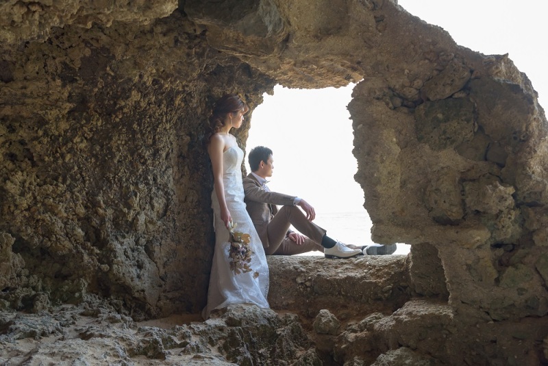 崖や洞窟…とにかく岩がき!