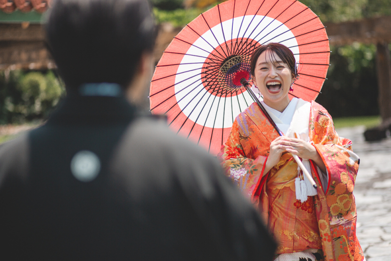 琉球エンターテイメント(琉球ウェディング・studioCASA)_色打掛・着物が豊富