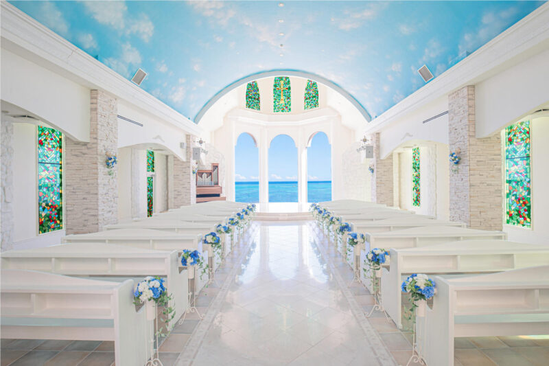 海が見える最高のロケーションで最高の思い出を