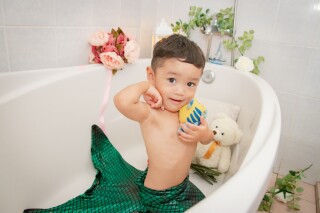 カップルマーメイド撮影