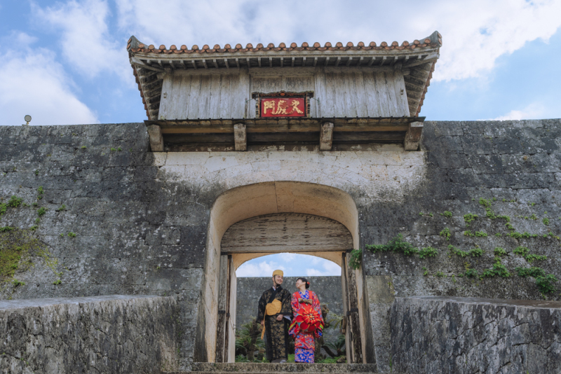 琉球エンターテイメント(琉球ウェディング・studioCASA)_歴史的建造物で撮影できる