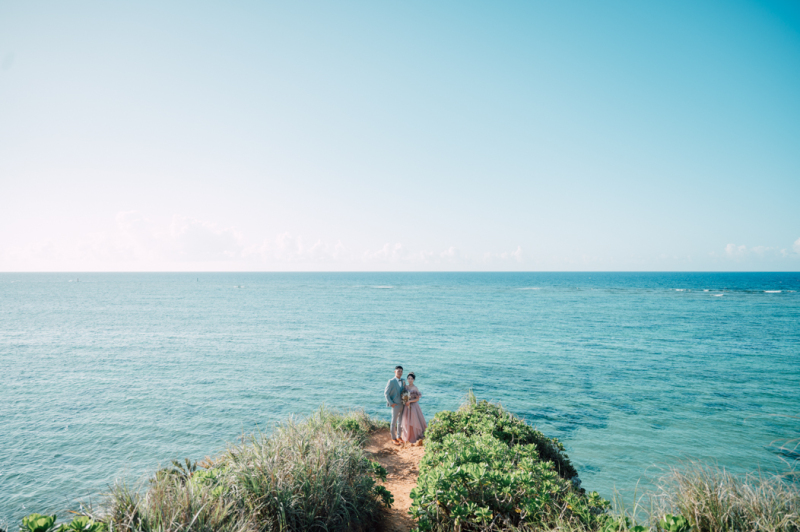 琉球エンターテイメント(琉球ウェディング・studioCASA)_海で撮影できる