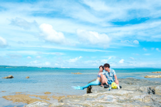 Ryukyu Wedding 西海岸&東海岸サロン_私服・マーメイド・草花・アクティビティフォト