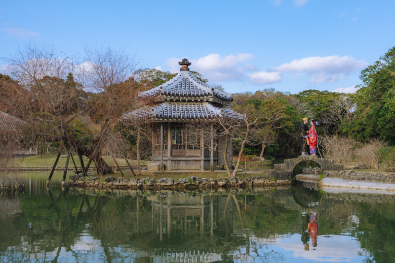 首里城の城下町エリアも可能です