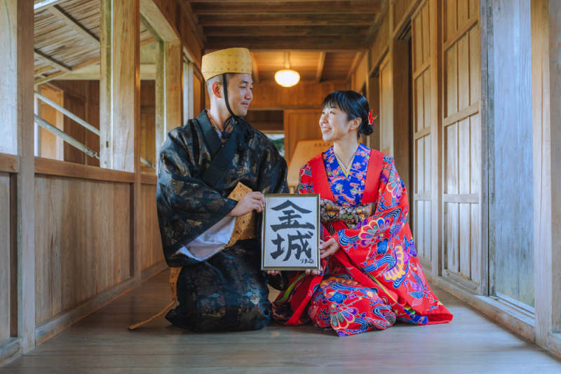 琉球エンターテイメント(琉球ウェディング・studioCASA)_歴史的建造物で撮影できる