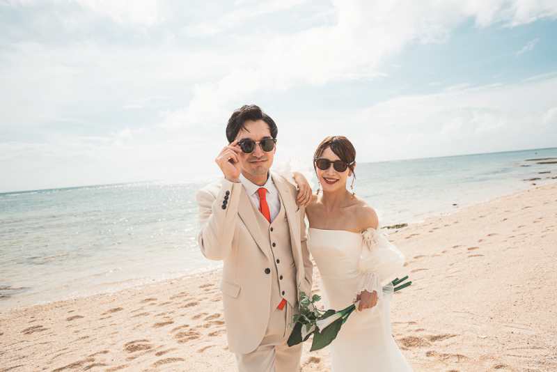 【ホテル館内+ビーチ2ロケ】NOVOTELコラボプラン:PLAN-B:スタンダードウェディング