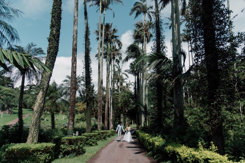 ★衣装すべて一律料金★【ビーチ&ガーデン】東南植物楽園プラン★沖縄の南国感あふれる広大な植物園での撮影♪