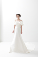 Roserosa 韓国白ドレス RKB-WD016