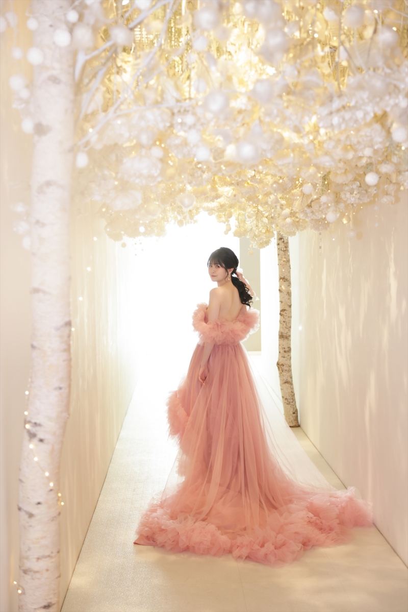 お持ち込みのドレスで撮影