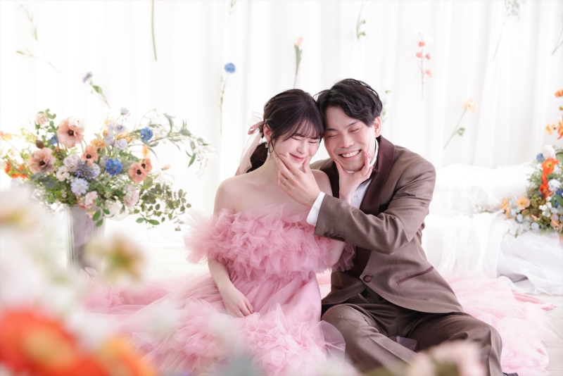 ２ショットのかわいいポーズ