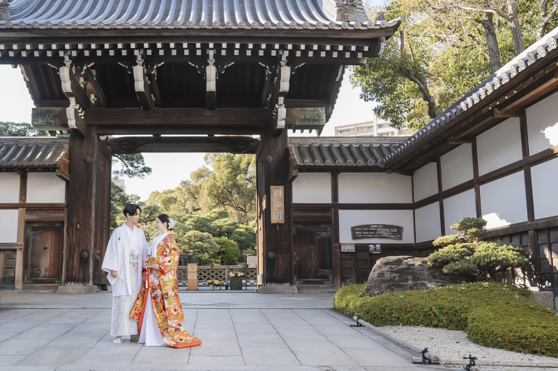 スタジオエミュ_庭園で撮影できる