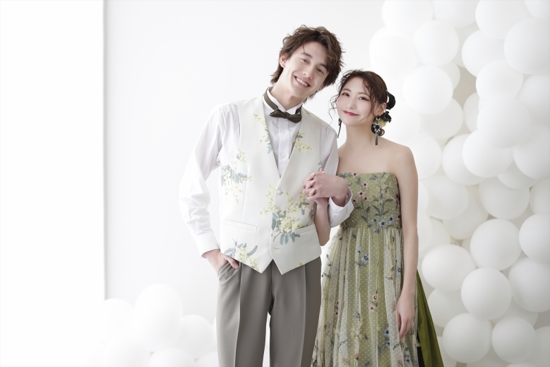 憧れのドレスを試着して一番好きな一着を♡