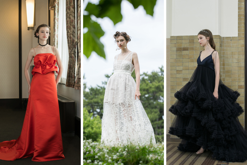 オルガブランカのドレスは神戸でエミュだけ♡