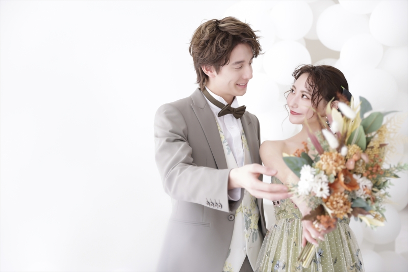 アクセサリーも小物・ブーケも全て無料で付いてきます