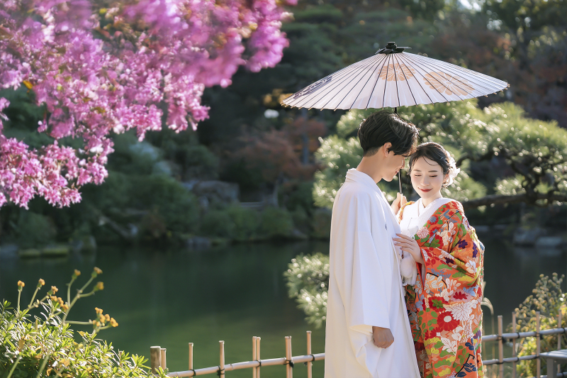 スタジオエミュ_庭園で撮影できる