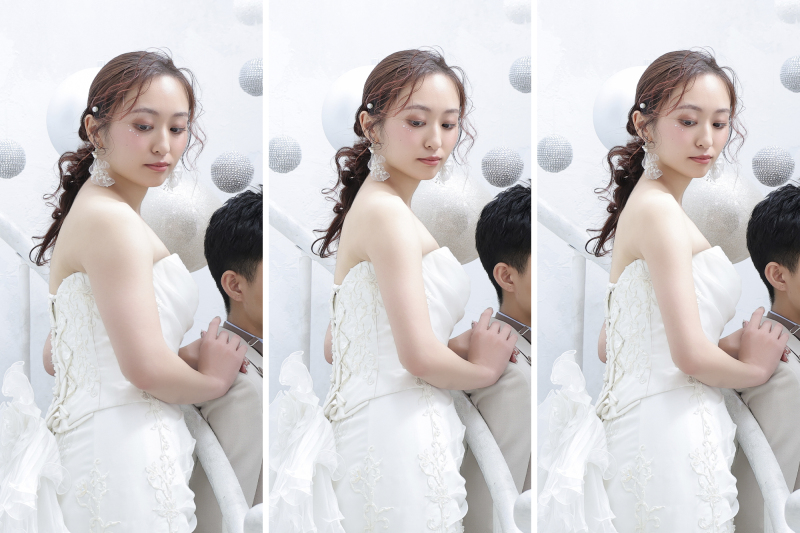 レタッチレベルは3段階