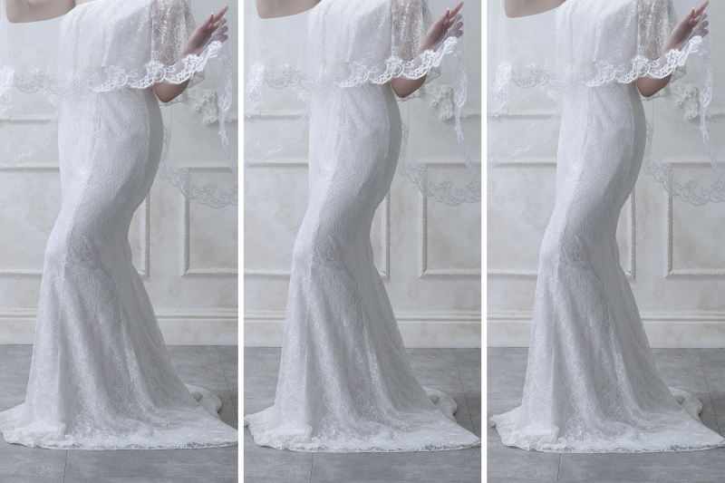 たとえばこんな部分も自然にレタッチ