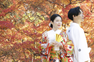 【Photorait限定】早期予約受付中！和装1着ロケ&スタジオプラン（試着回数無制限＆プレミアムレタッチ付）