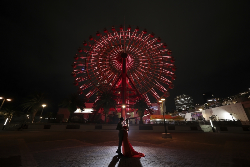 【北野異人館＋ハーバーランド】洋装2着＆ロケ2箇所｜ウェディングドレス・カラードレスどちらも撮りたい方に｜プレミアムレタッチ付