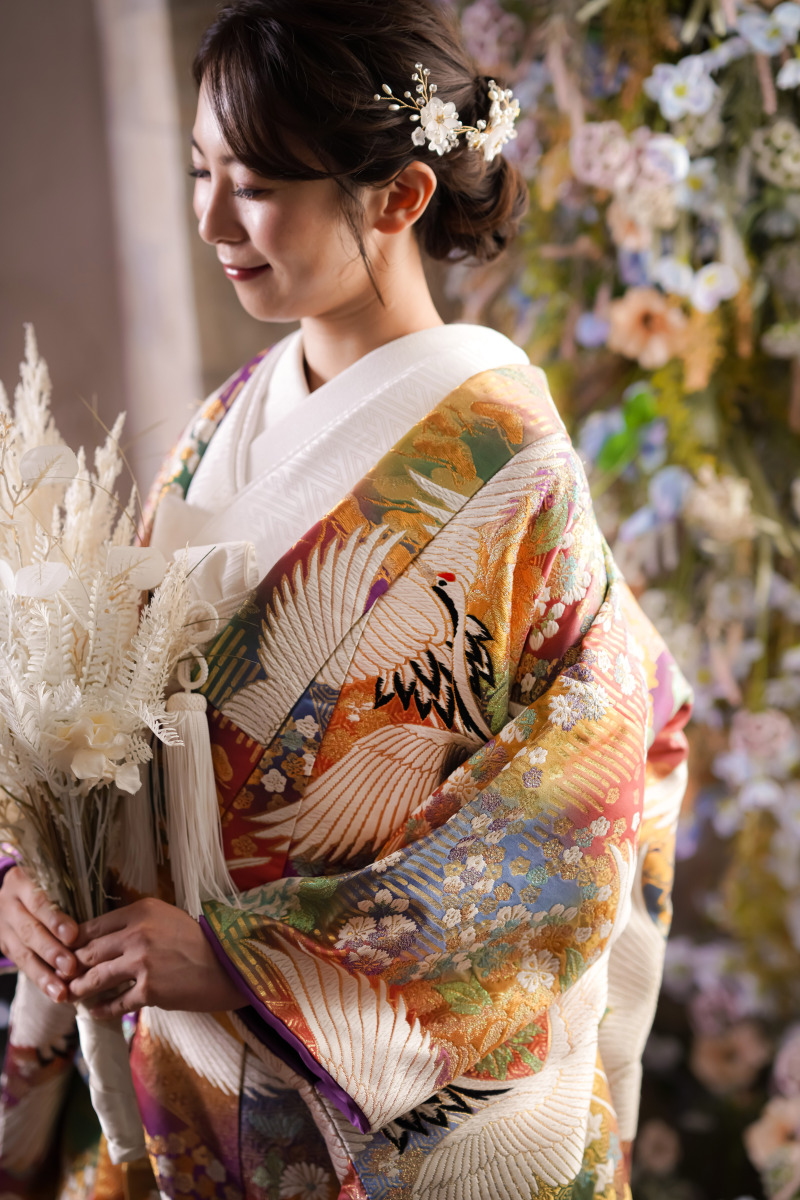 A121淡虹鶴花