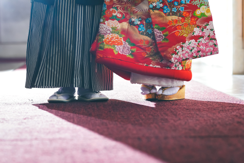 足元のショットを撮影。陰影がとても綺麗な1枚です