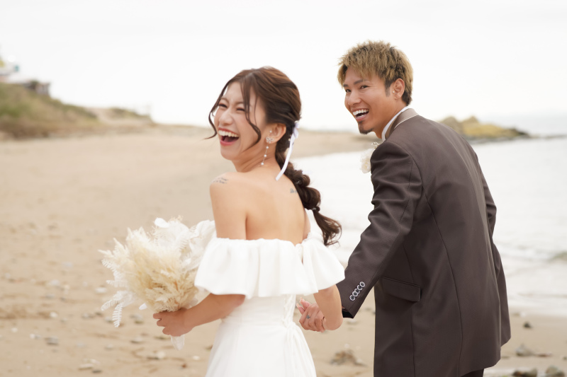 自然なタイミングでのお写真も