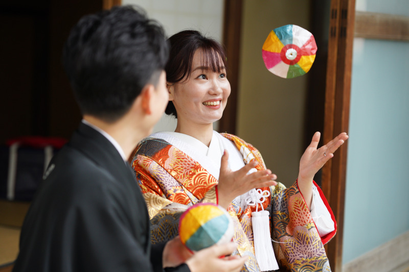 小物を使って