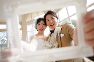 ドレスとタキシードで六華苑◎