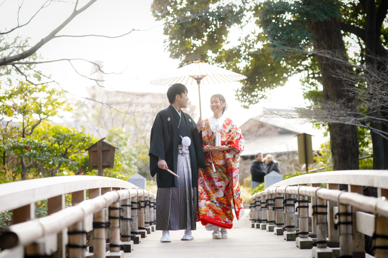 大橋の上