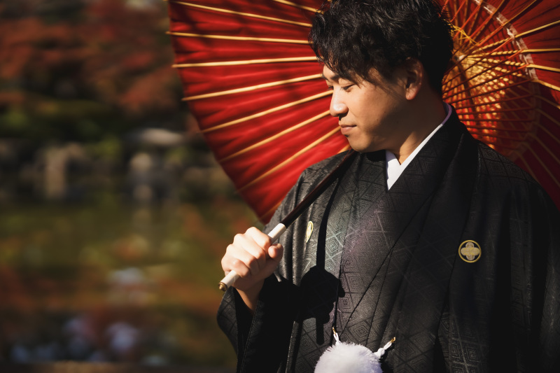 新郎様のソロショット