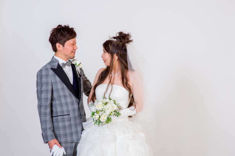 結婚記念で写真を撮りました♪