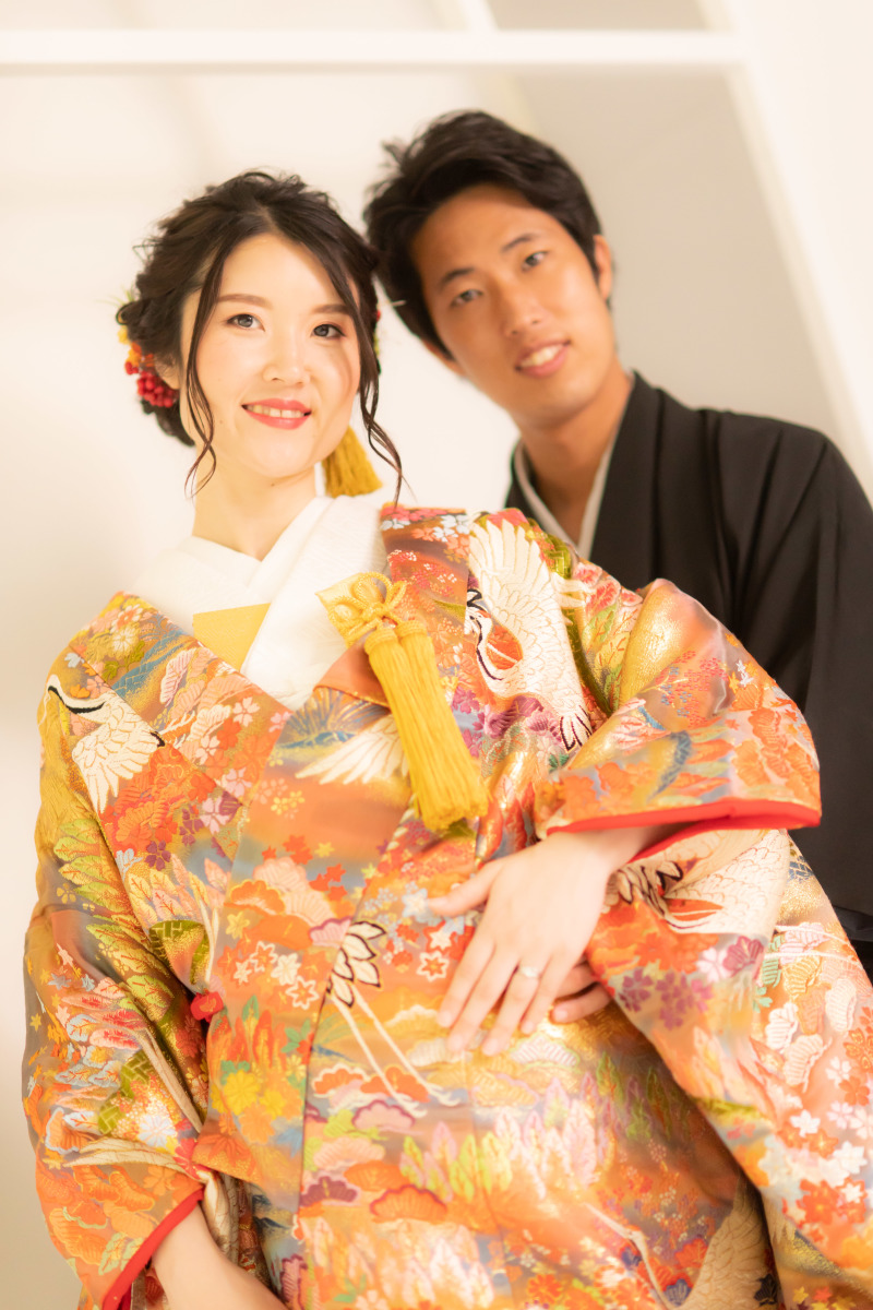 色打掛も白無垢も撮影出来ます。