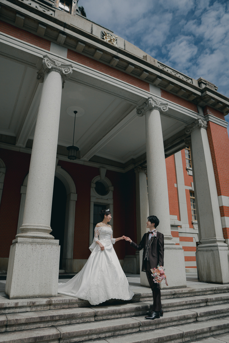 市政資料館の外観ショット