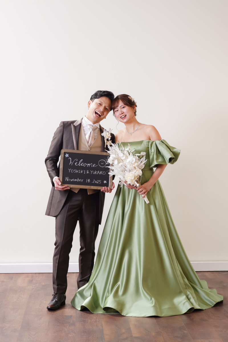 お二人ともよくお似合いの衣装です