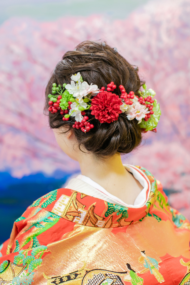 ヘアメイクを相談しながら出来ました!