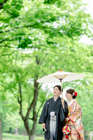 徒歩圏内で新緑フォトが撮れます♪