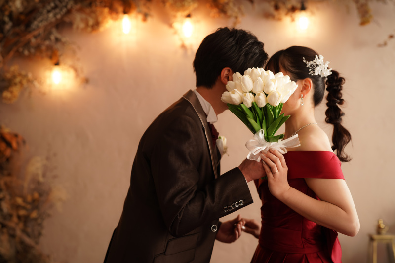 ブーケを使って