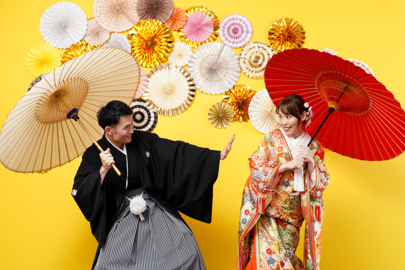 楽しそうな自然なカット