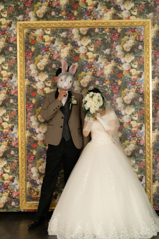 結婚５周年の記念撮影