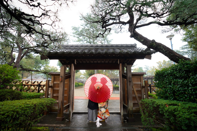 中村公園記念館の正門