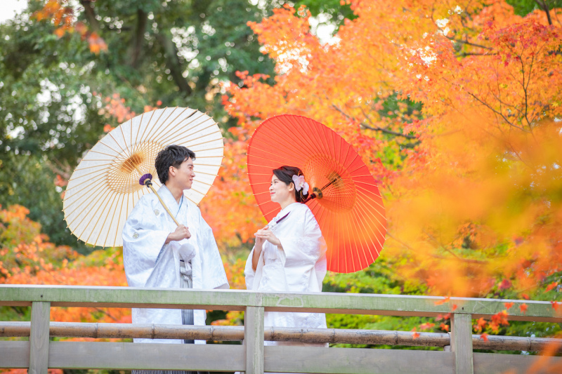 番傘を使って・・・