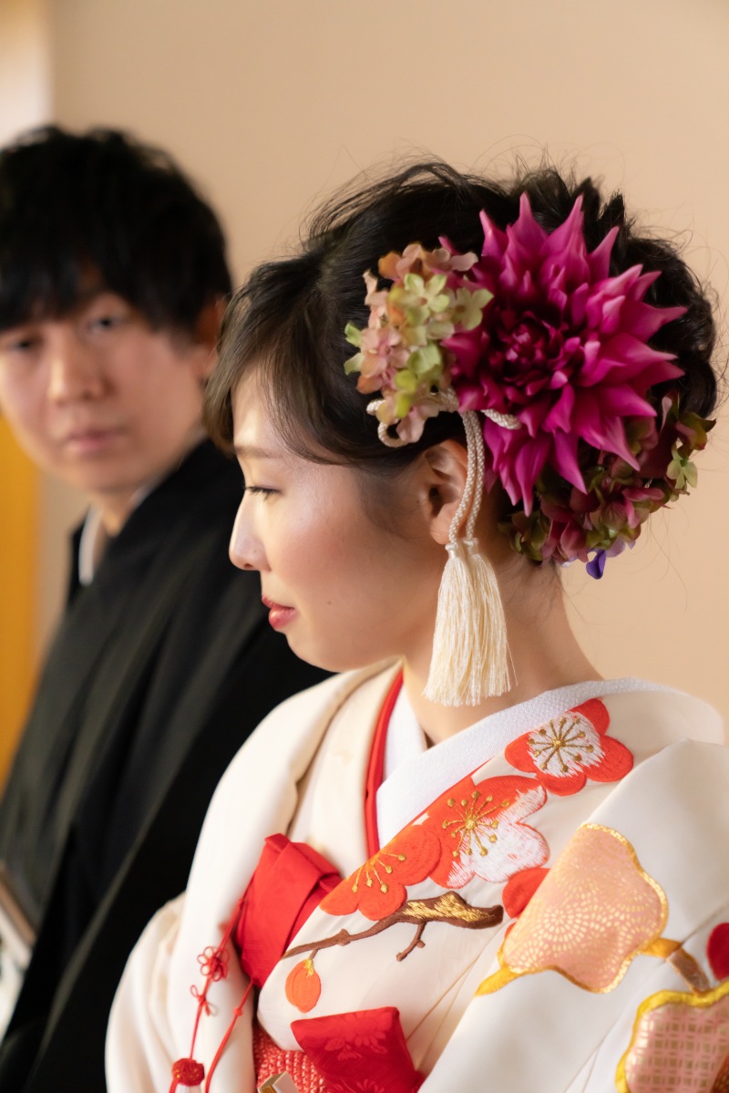 髪飾り選べます!