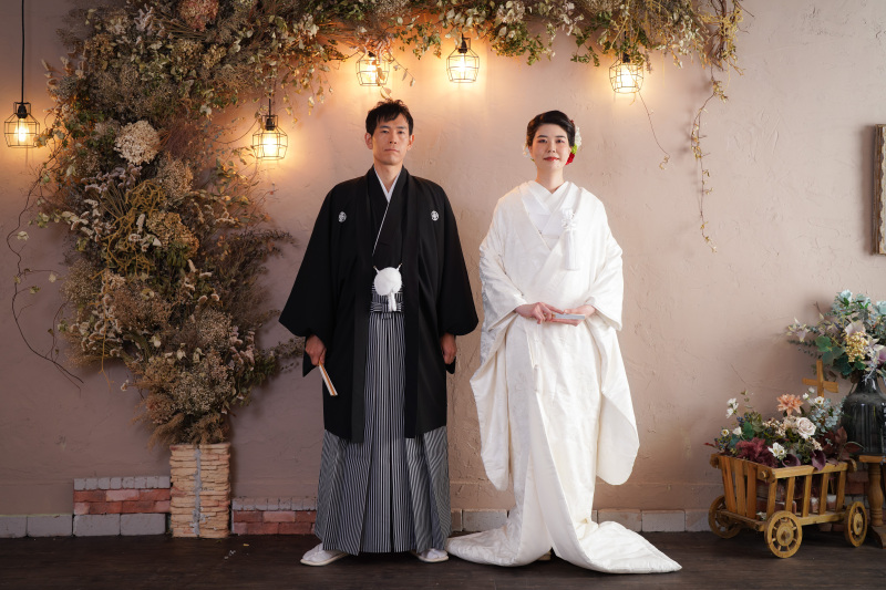 和装 ドライフラワー