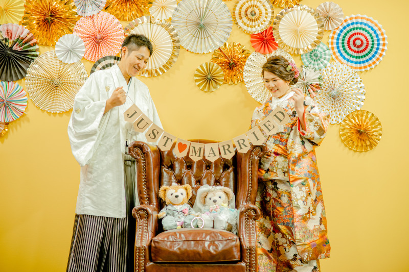 事前に衣裳見学が出来ます。