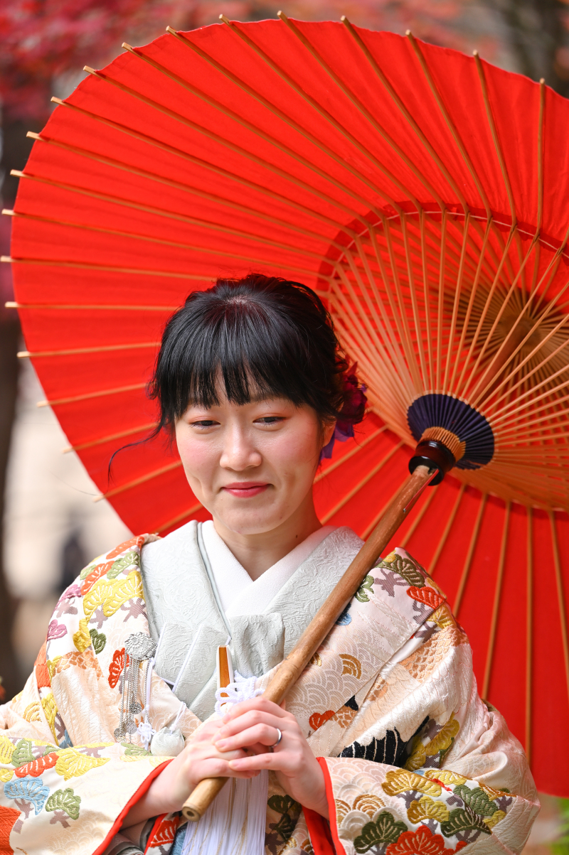 番傘で