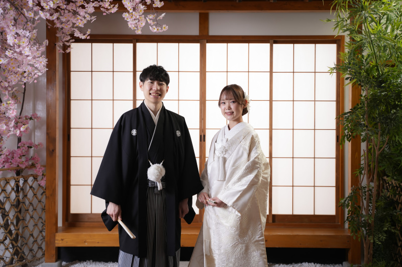 白無垢×スタジオ
