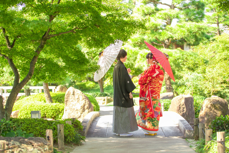 橋の上